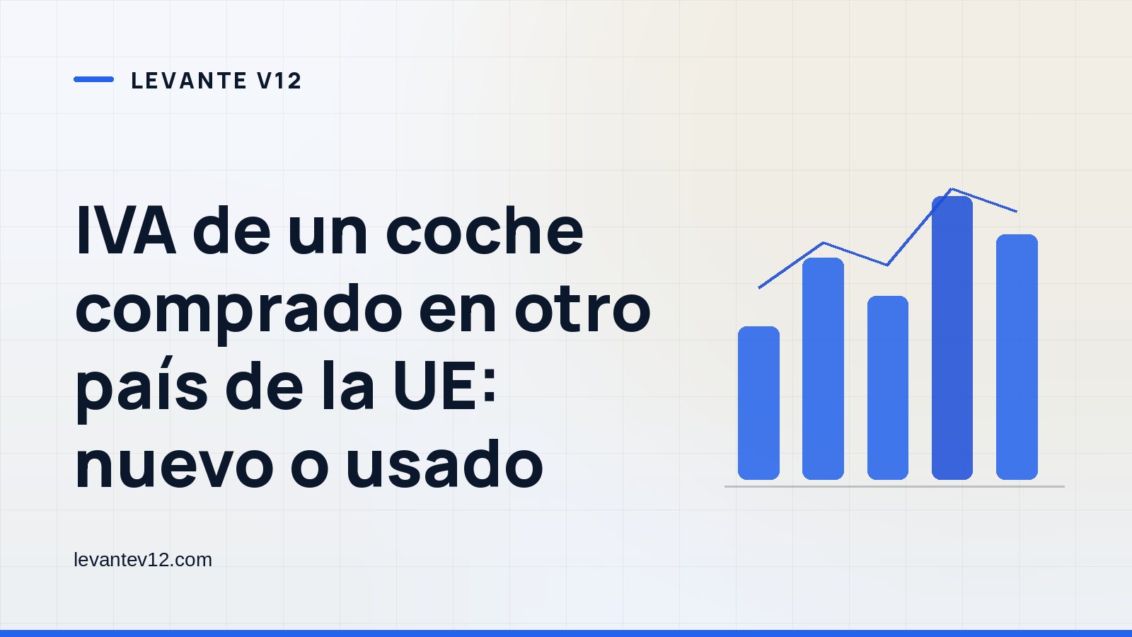 Portada gráfica de Levante V12: un gráfico de barras sobre fondo blanco azulado, con el titular del artículo